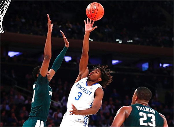 Observations on Tyrese Maxey, Cassius Winston, and Ashton Hagans in the 2019 Champions Classic