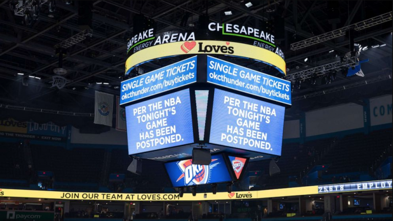 The NBA announced that they recently have suspended the 2019-20 season. (Photo: Alonzo Adams/USA Today Sports, via ABC News.)