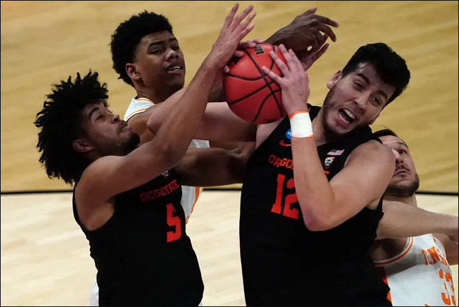 Thoughts on the Oregon State-Tennessee Game in the 2021 NCAA Tournament