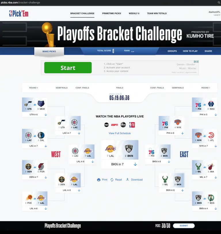2021 First Round NBA Playoff Predictions NBA Scouting Live