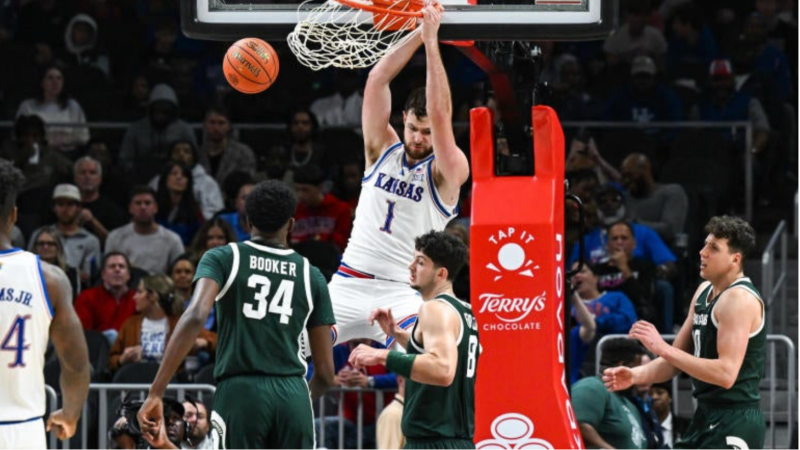 Thoughts on Hunter Dickinson, Jase Richardson, and Rylan Griffen in the Kansas-Michigan State Game in the Champions Classic