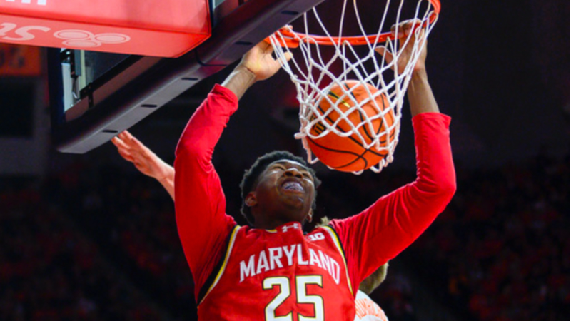 Observing Derik Queen, Kasparas Jakucionis, and Julian Reese in the Maryland-Illinois Game