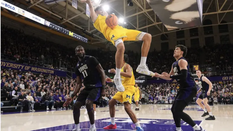 Assessing Aday Mara, Morez Johnson Jr., and Hannes Steinbach in the Michigan-Washington Game